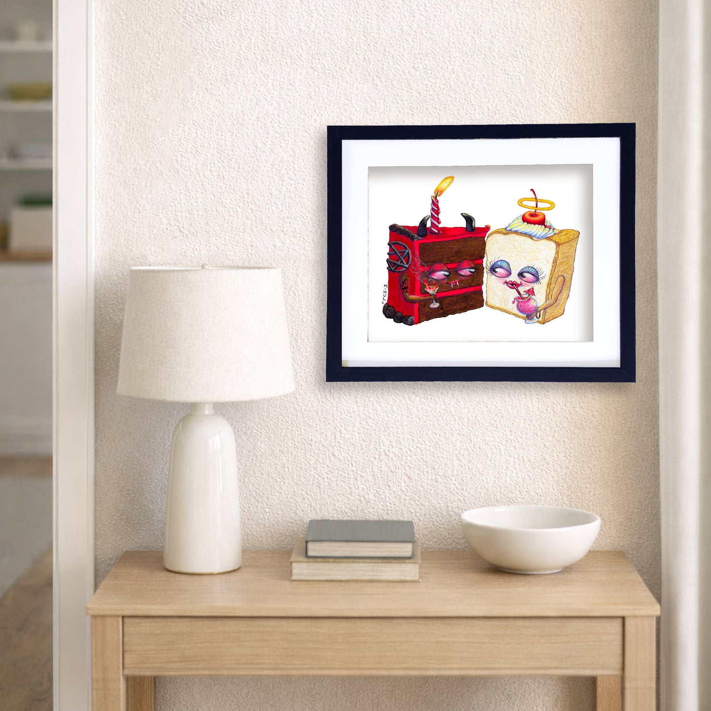 Opposites Attract - 11x14 Print