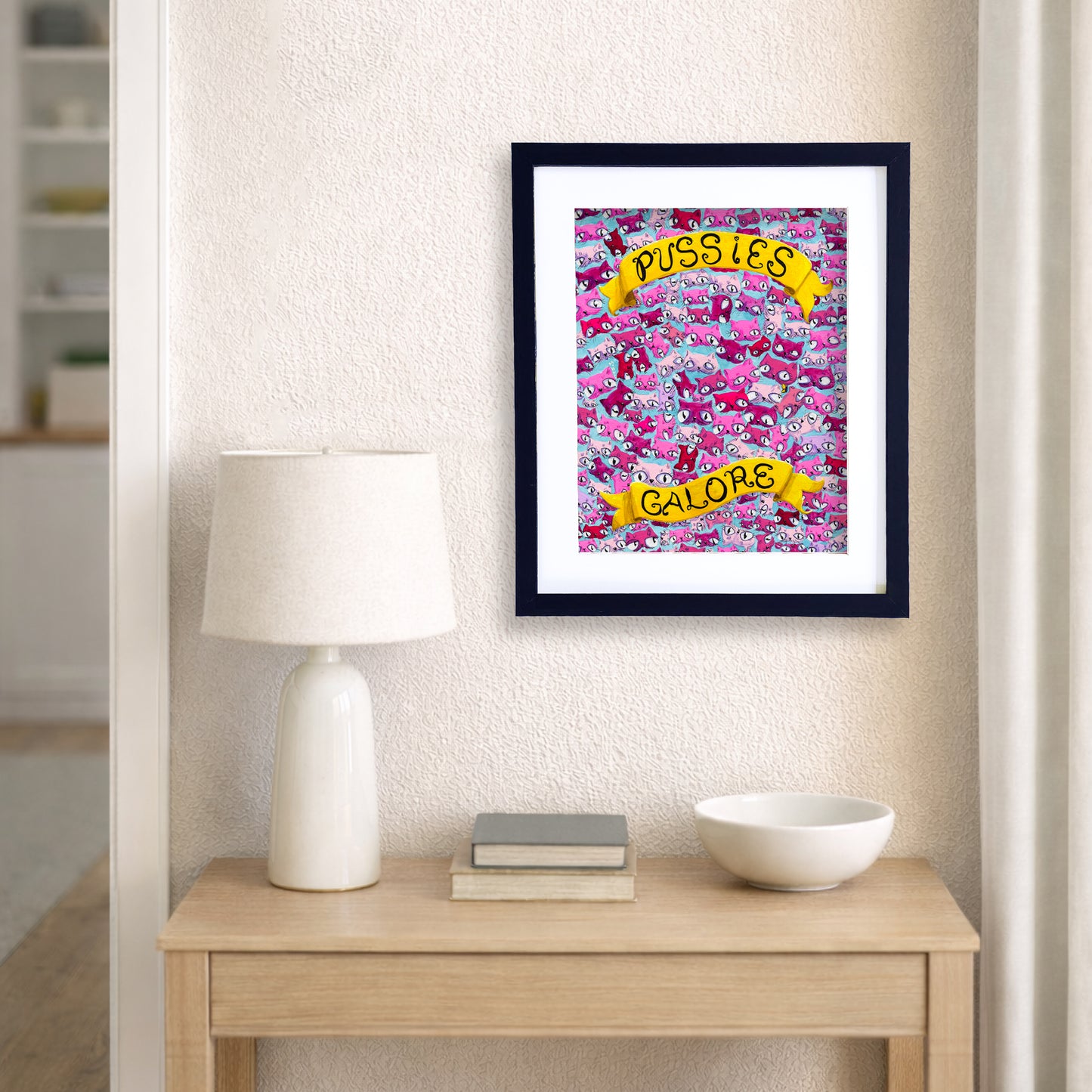 Pussies Galore - 11x14 Print