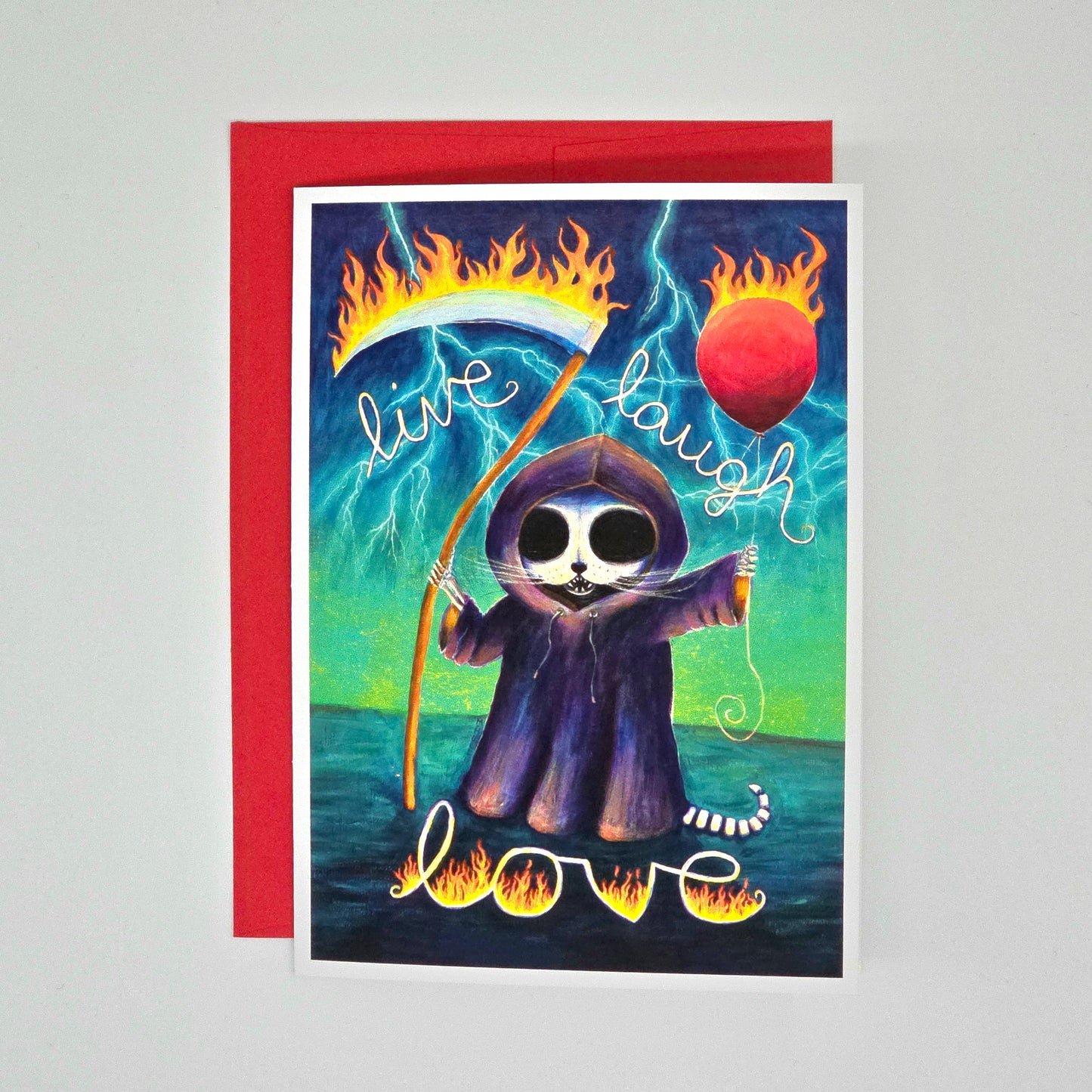 Live Laugh Love - Greeting Card