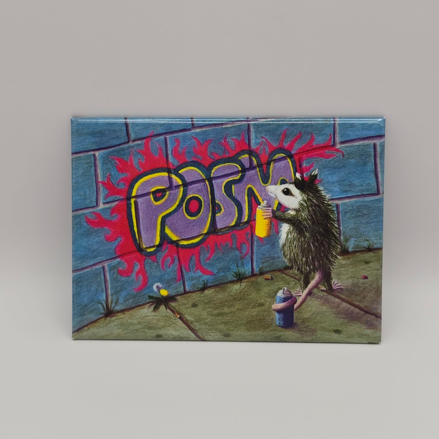 POSM – Graffiti Opossum Magnet