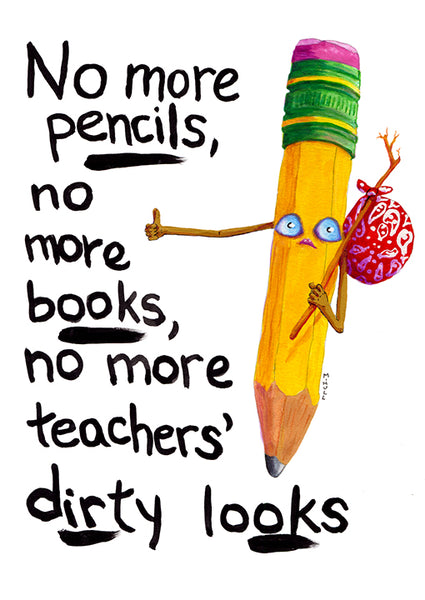 No More Pencils