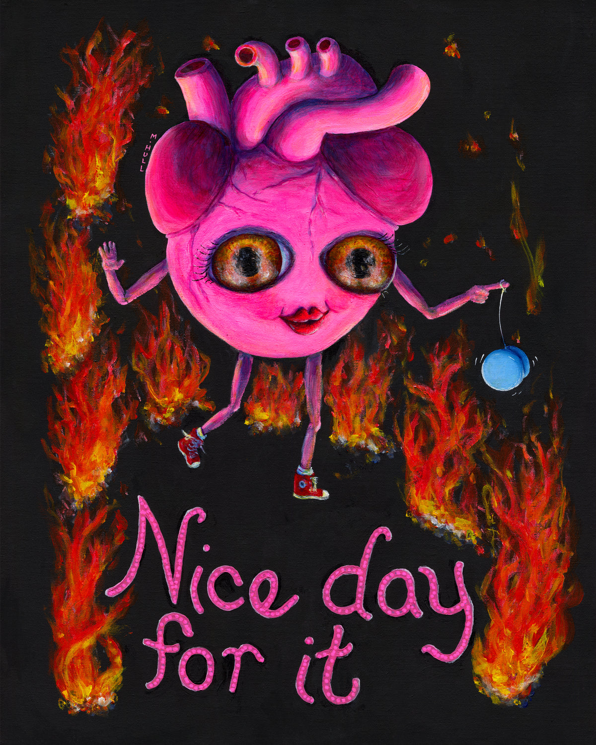 Nice Day for It Print - 8x10 and 11x14