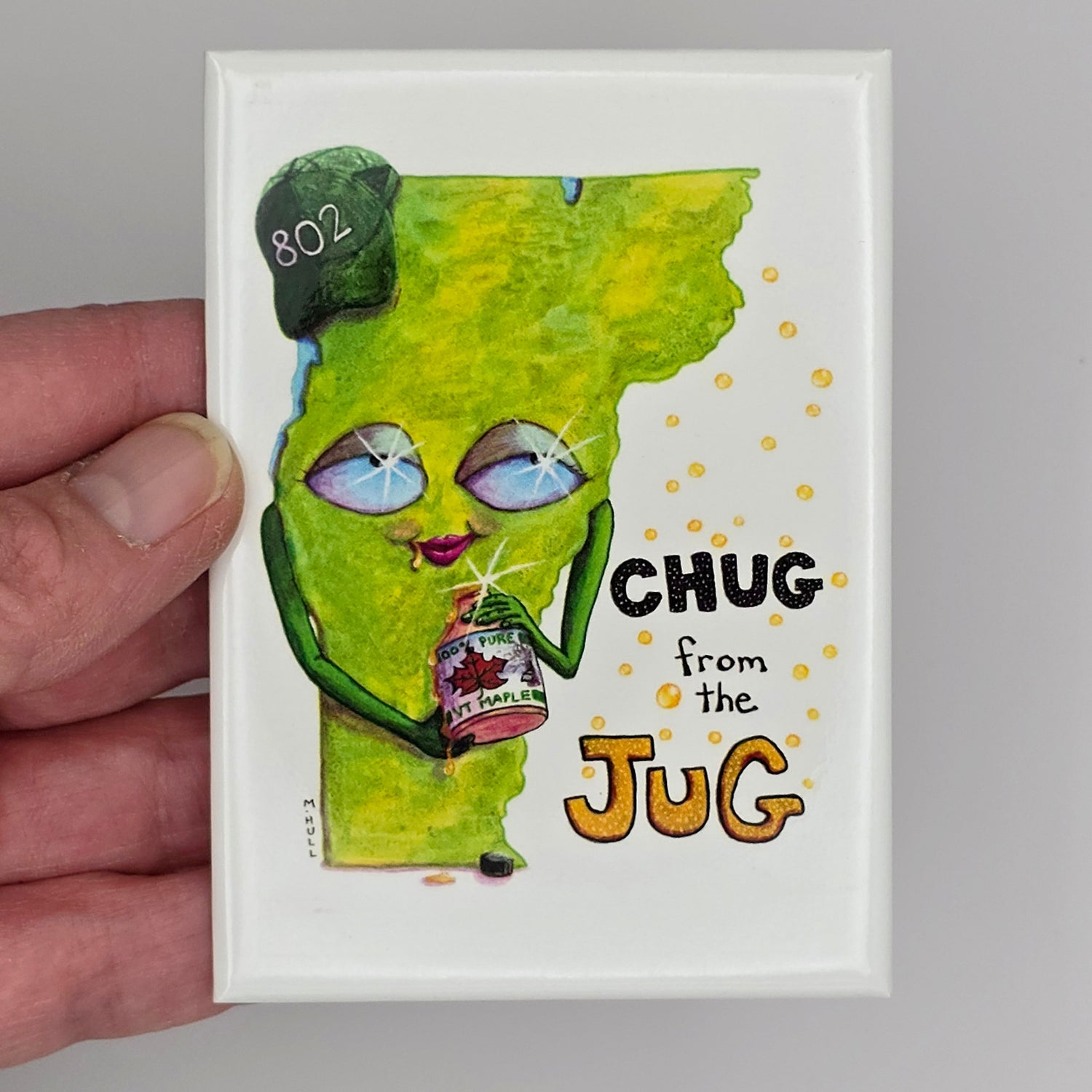 Vermont syrup magnet