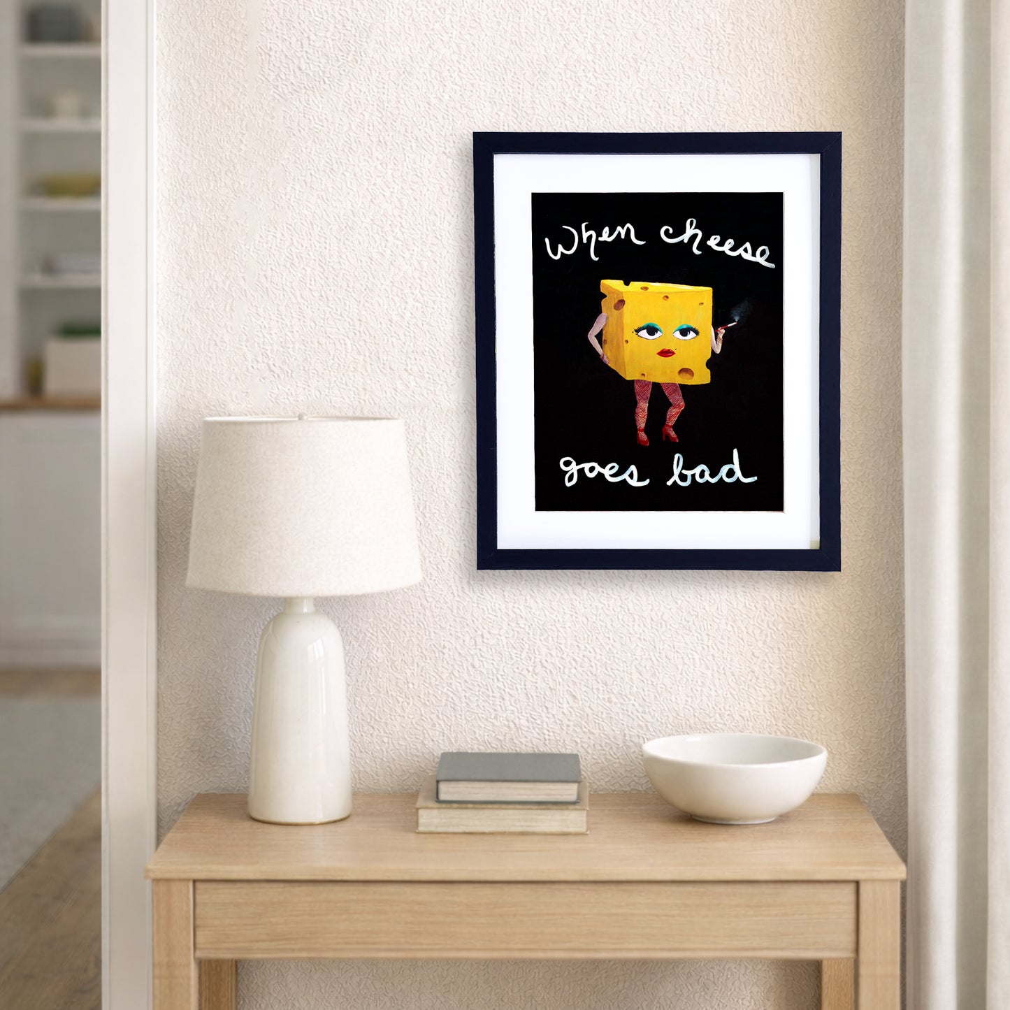 When Cheese Goes Bad - 11x14 Print
