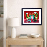 Foxes on a Date - 11x14 Print