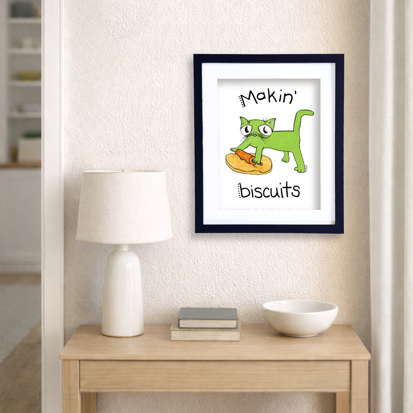 Makin' Biscuits - 11x14 Print