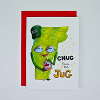 Chug from the Jug - Card