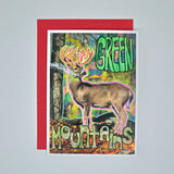 Green Mountains - Card