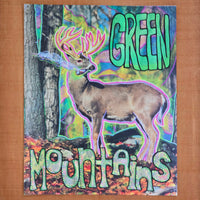 Green Mountains– Art Print | 8x10 & 11x14