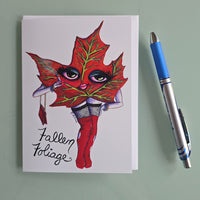 Fallen Foliage - Card