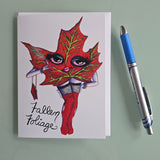 Fallen Foliage - Card