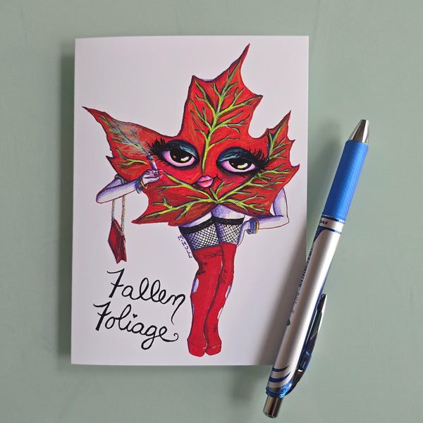 Fallen Foliage - Card