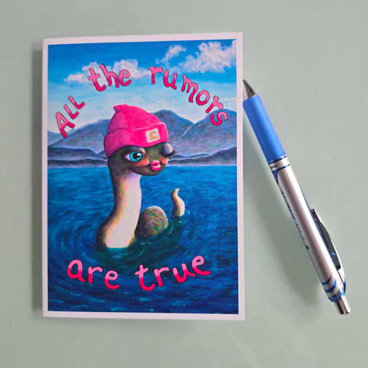 All the Rumors Are True – Greeting Card
