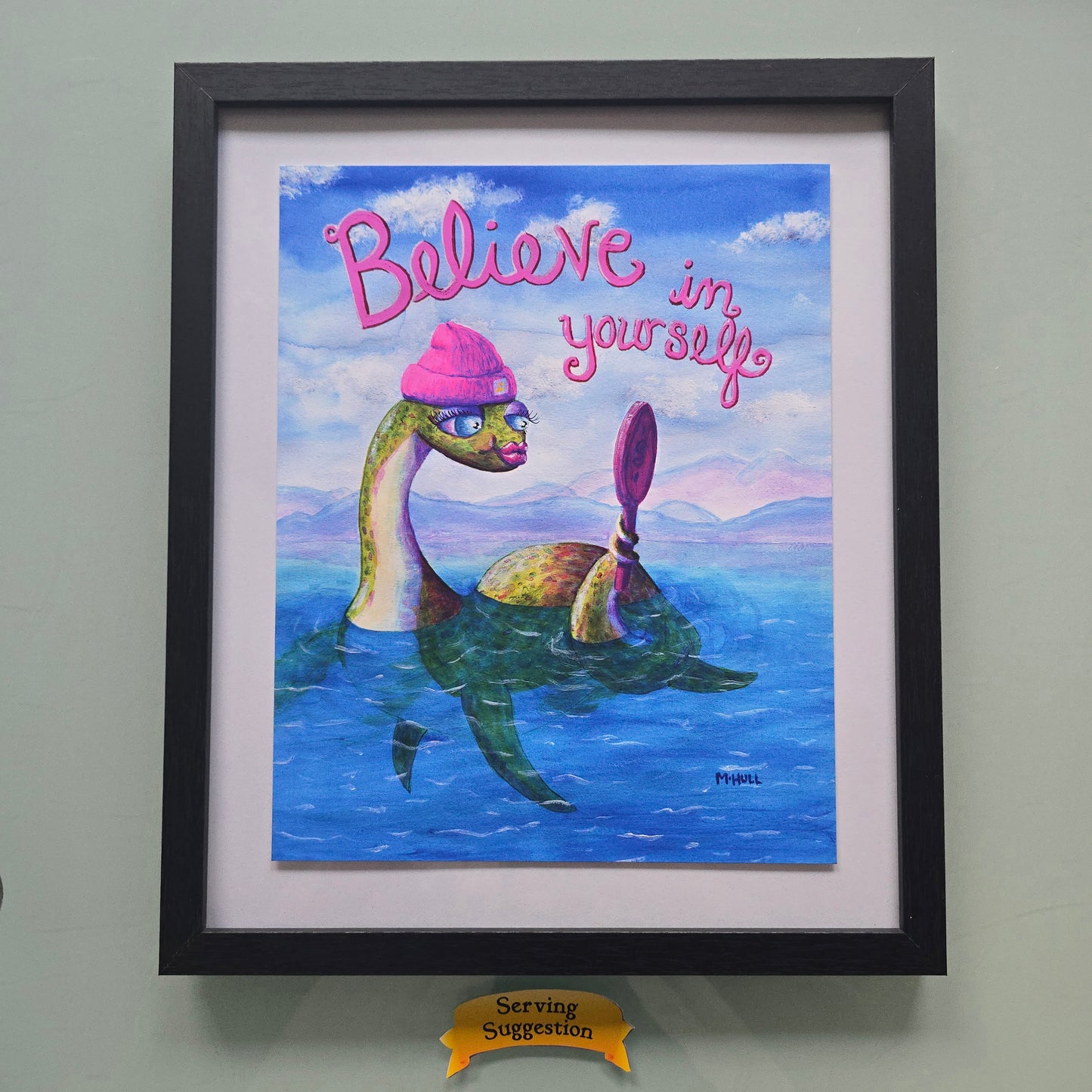 Believe in Yourself - Art Print - 8x10 & 11x14