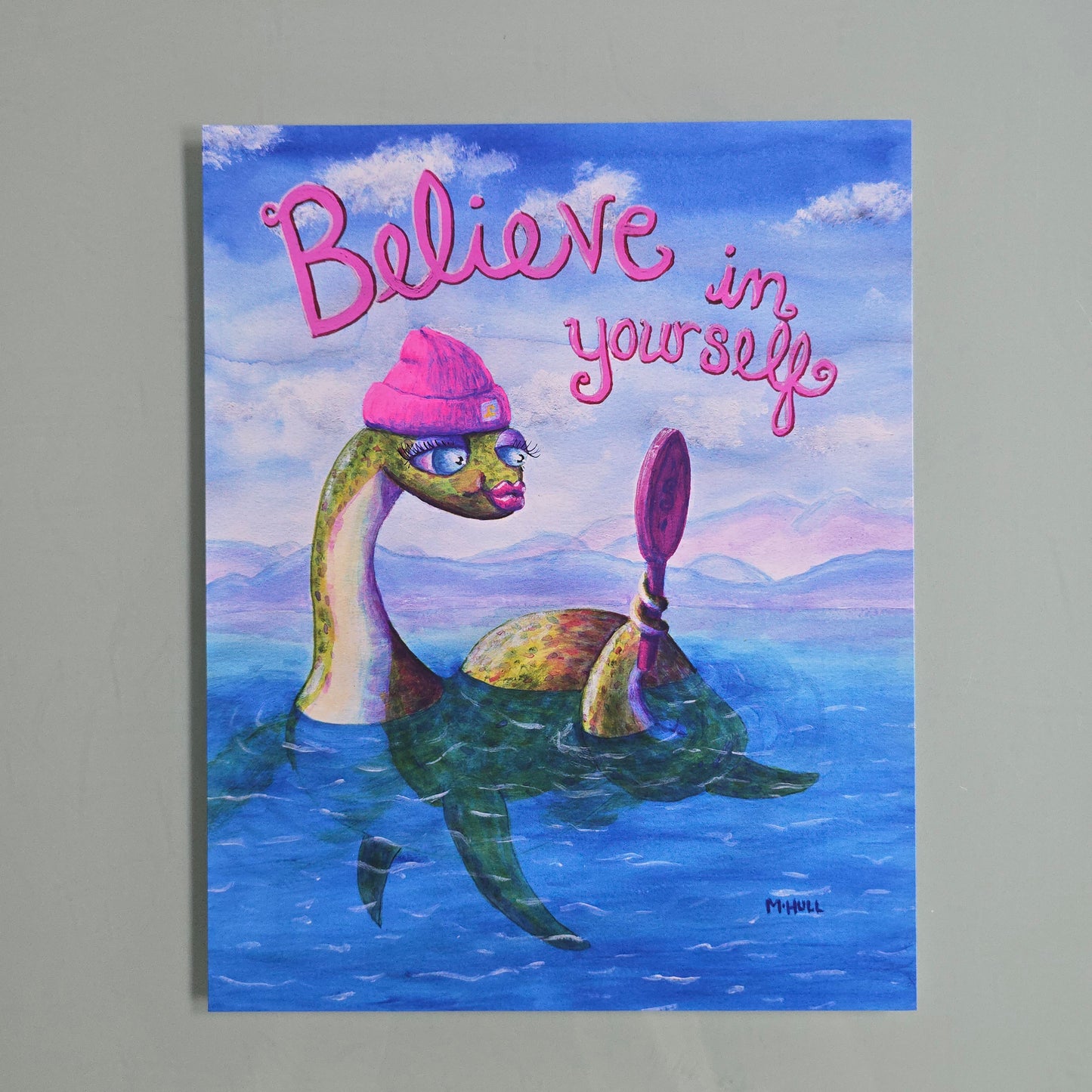 Believe in Yourself - Art Print - 8x10 & 11x14