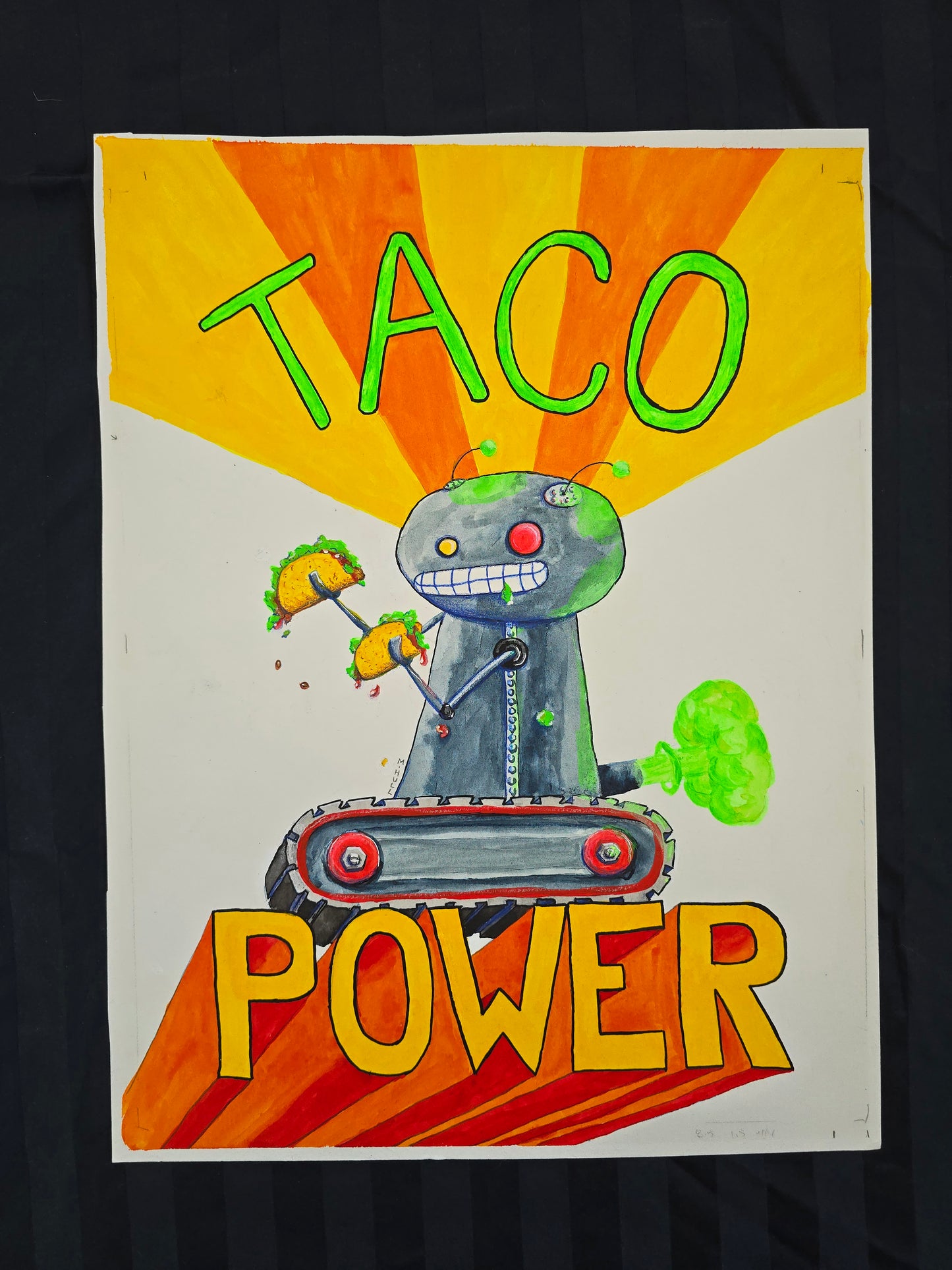 Taco Power - Original Artwork