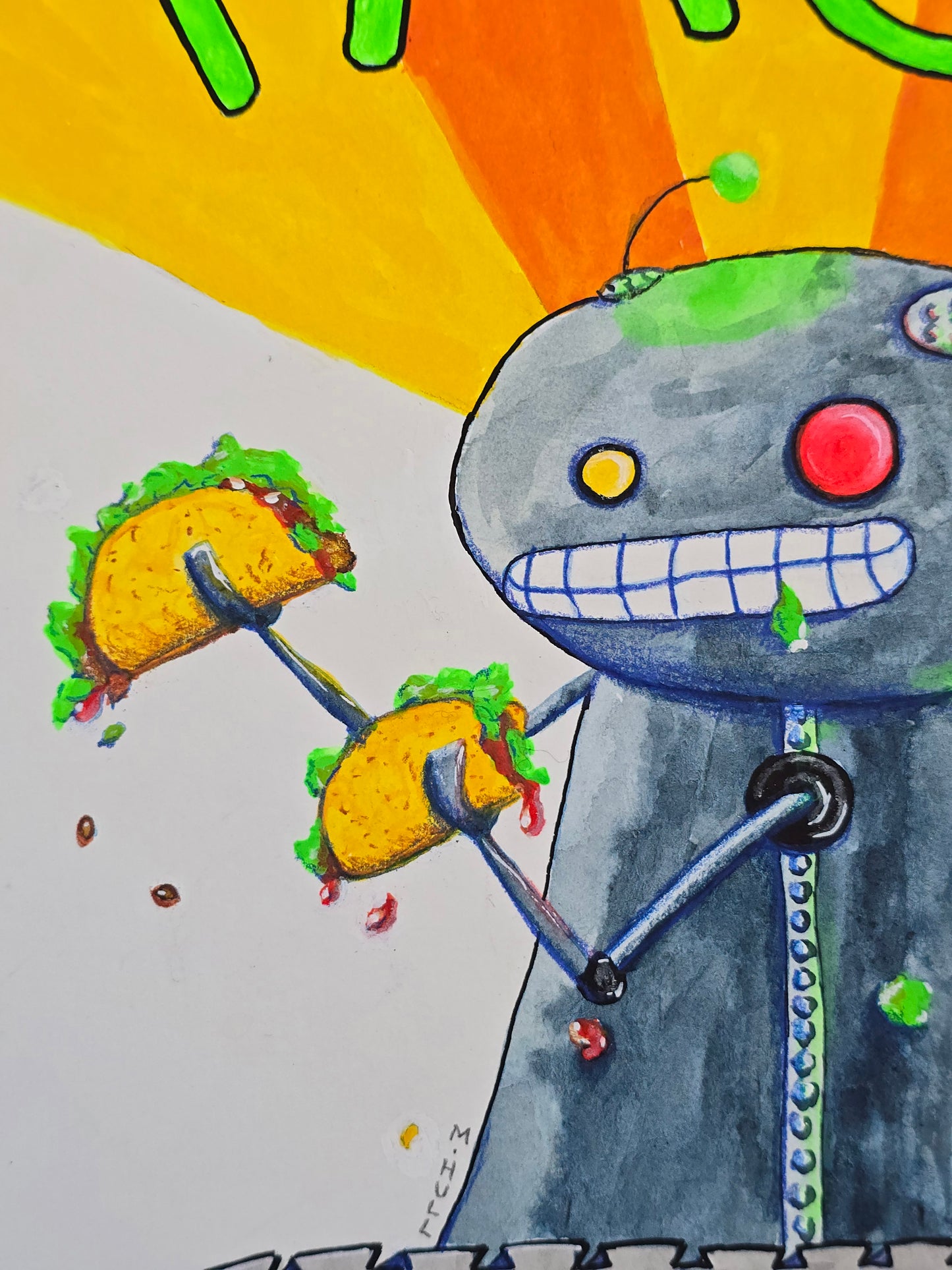Taco Power - Original Artwork