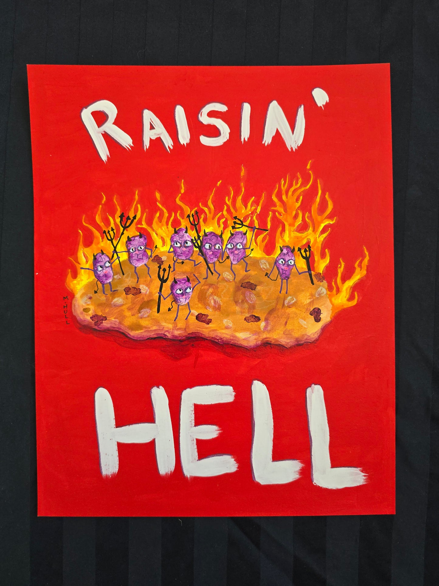 Raisin Hell - Original Artwork