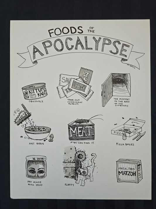 Foods of the Apocalypse - Twp OOAK Artworks