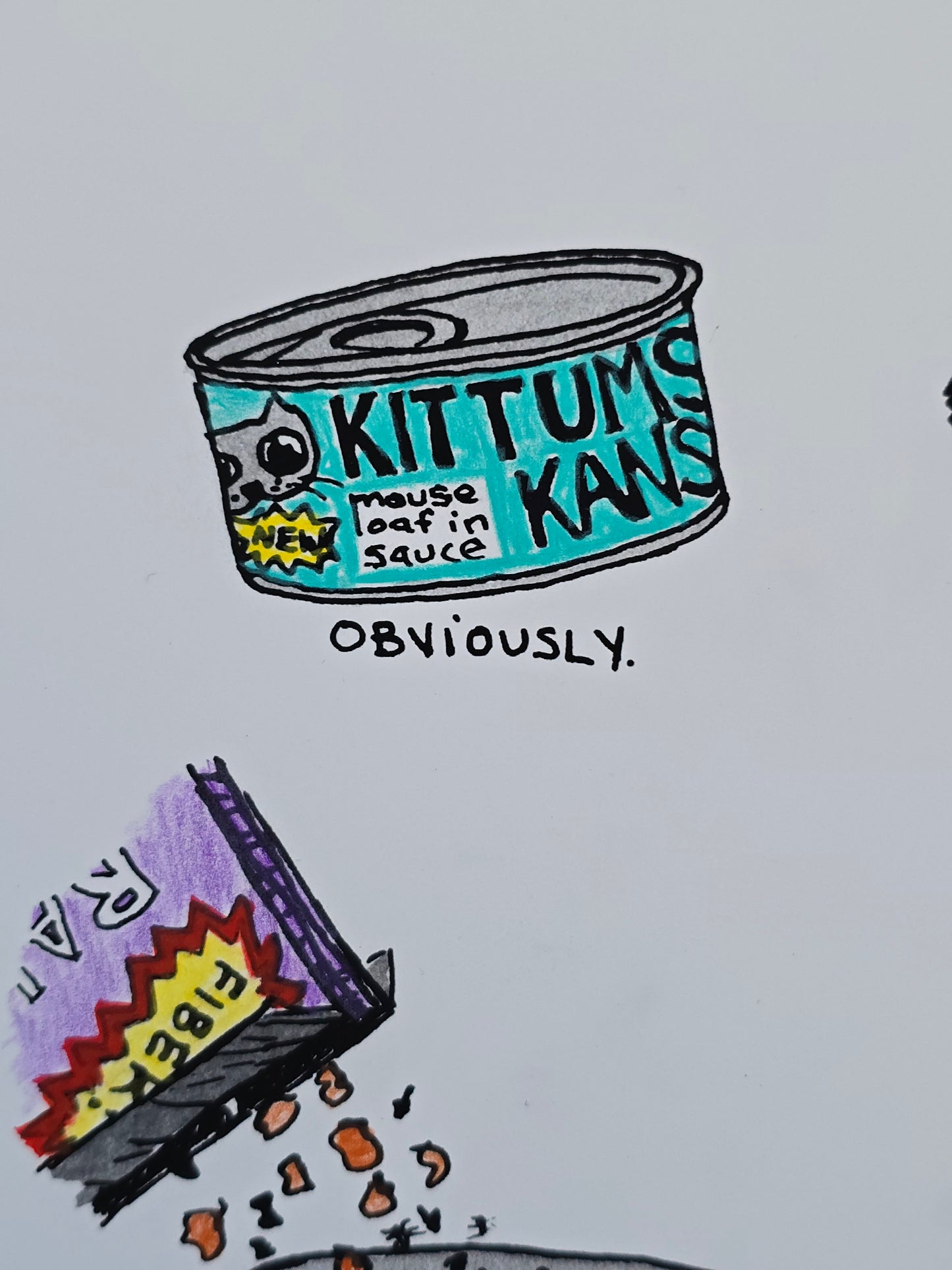Foods of the Apocalypse - Twp OOAK Artworks