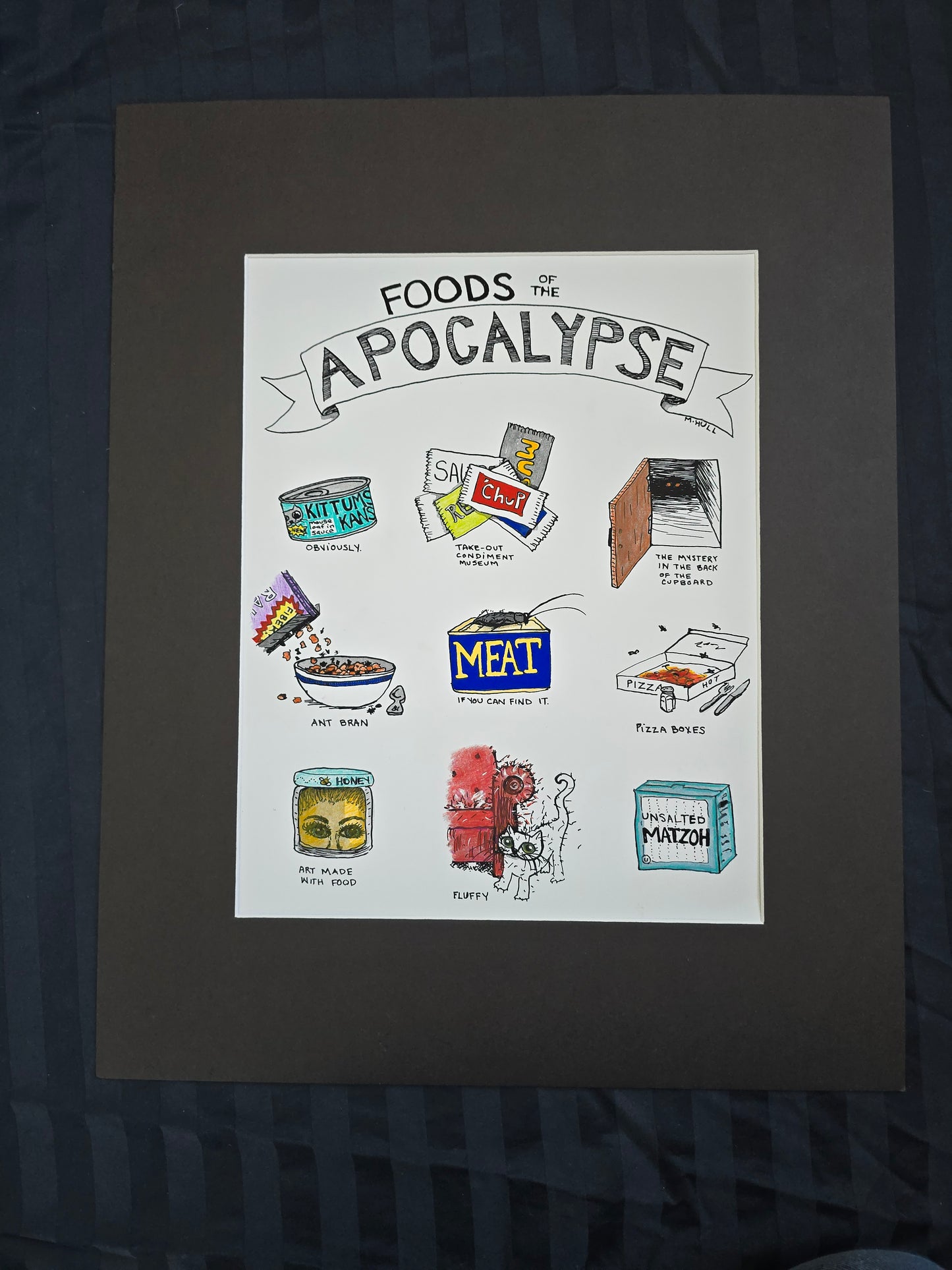 Foods of the Apocalypse - Twp OOAK Artworks