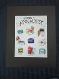 Foods of the Apocalypse - Twp OOAK Artworks