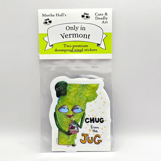 Only in Vermont - Sticker Pack