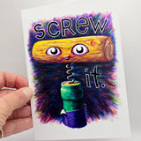 Screw It – Greeting Card