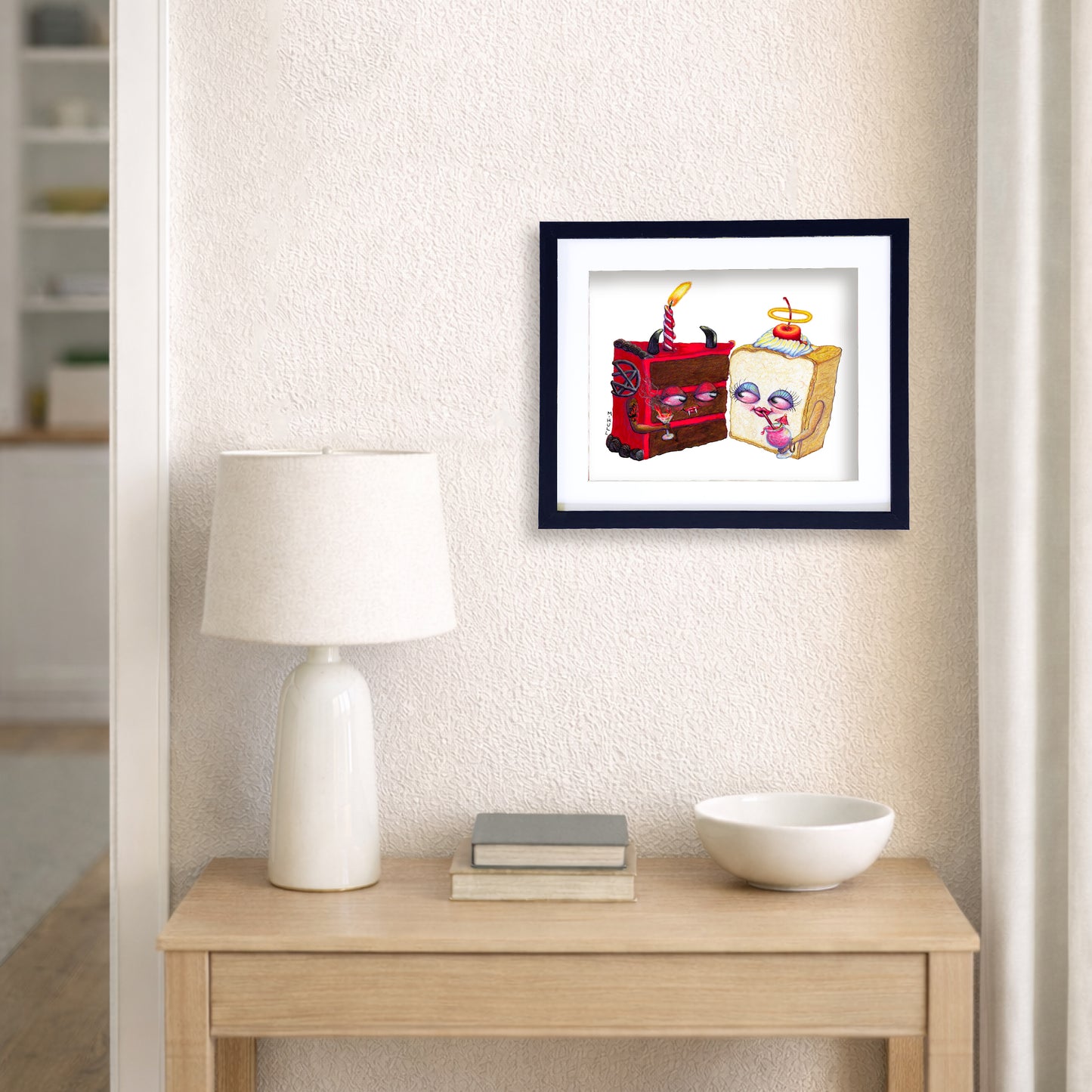 Opposites Attract - 8x10 Print