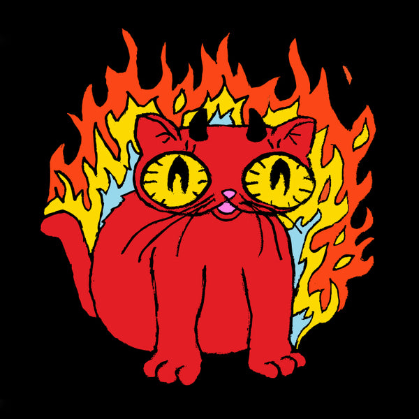 🔥 Devil Cat Beanie 🔥 (Preorder!)