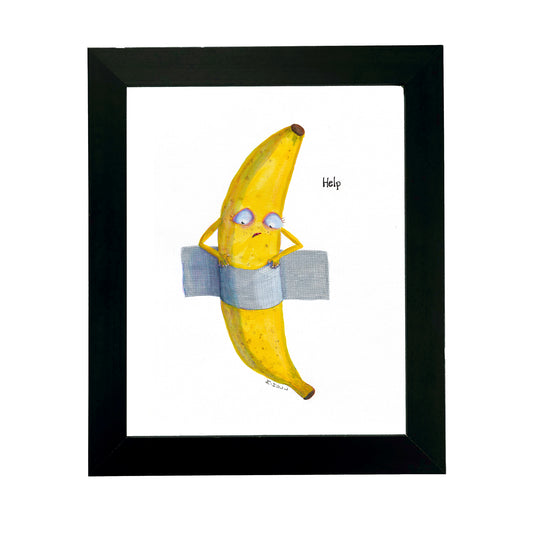 Help Banana – Art Print | 8x10 & 11x14