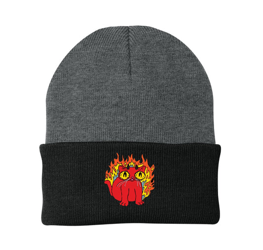 🔥 Devil Cat Beanie 🔥
