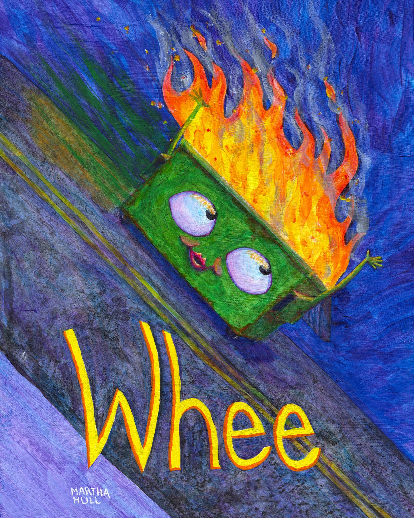 Whee - Greeting Card