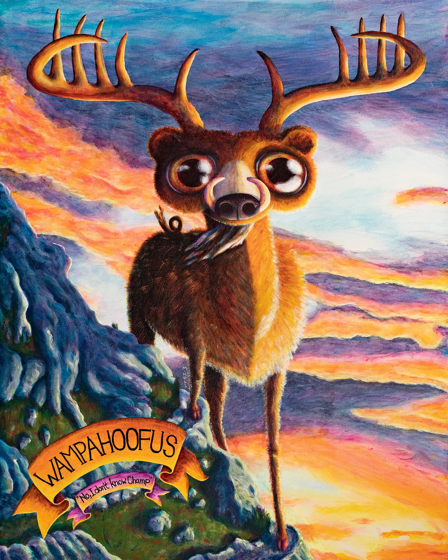 Wampahoofus - Greeting Card