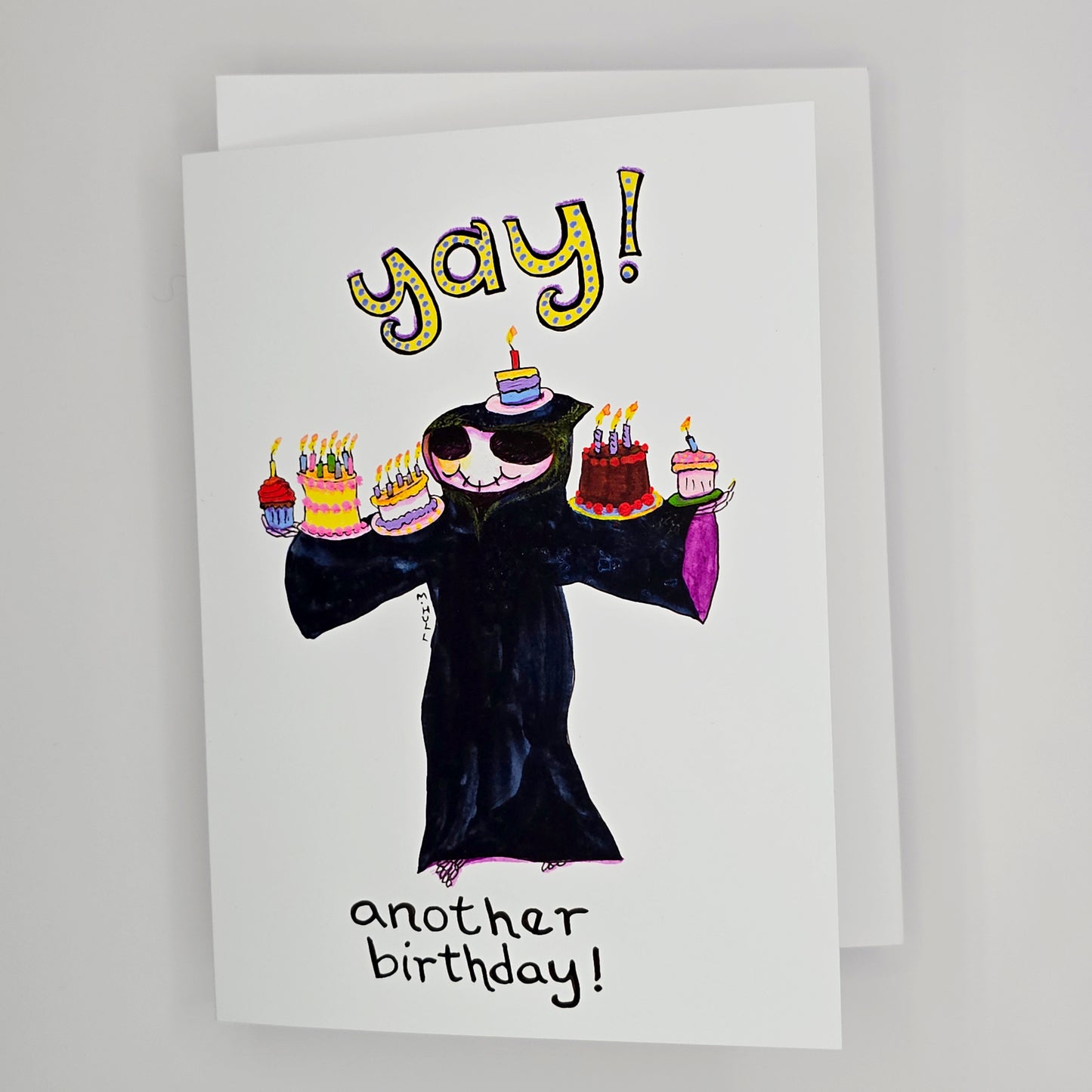Yay Another Birthday - Greeting Card