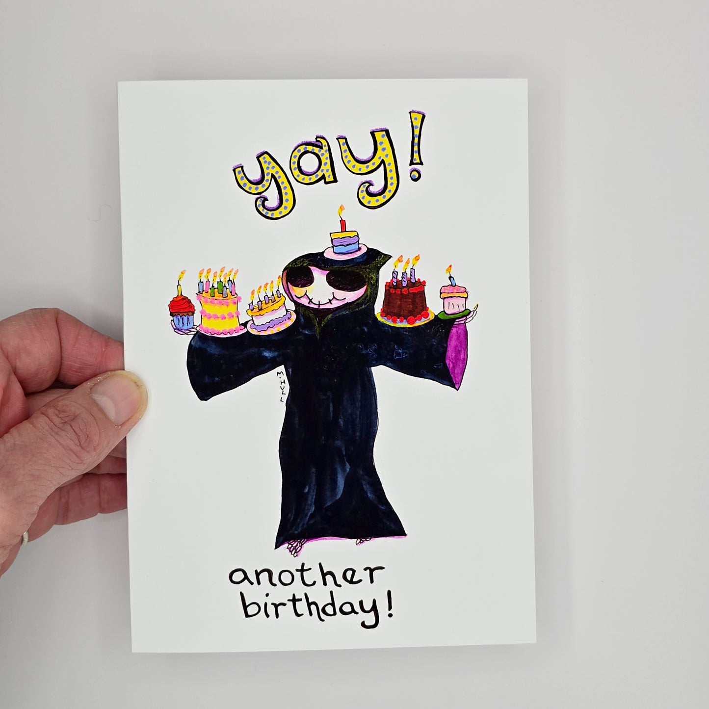 Yay Another Birthday - Greeting Card
