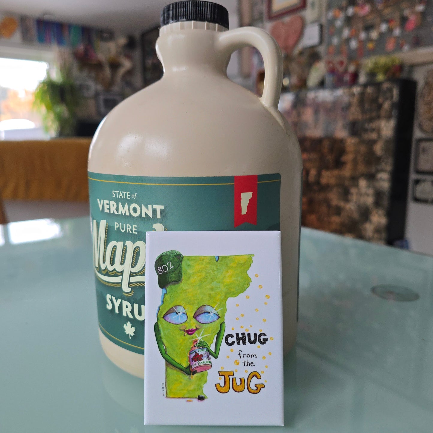 Chug from the Jug - VT Magnet