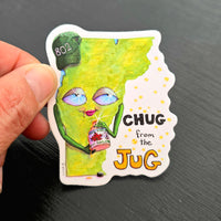 Chug from the Jug - Sticker