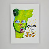 Chug from the Jug - VT Greeting Card