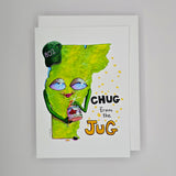 Chug from the Jug - VT Greeting Card