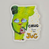 Chug from the Jug - VT Sticker