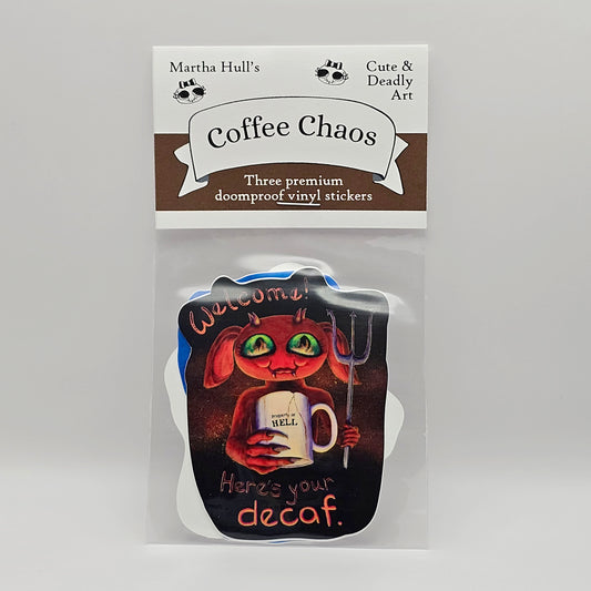 Coffee Chaos - Sticker Pack