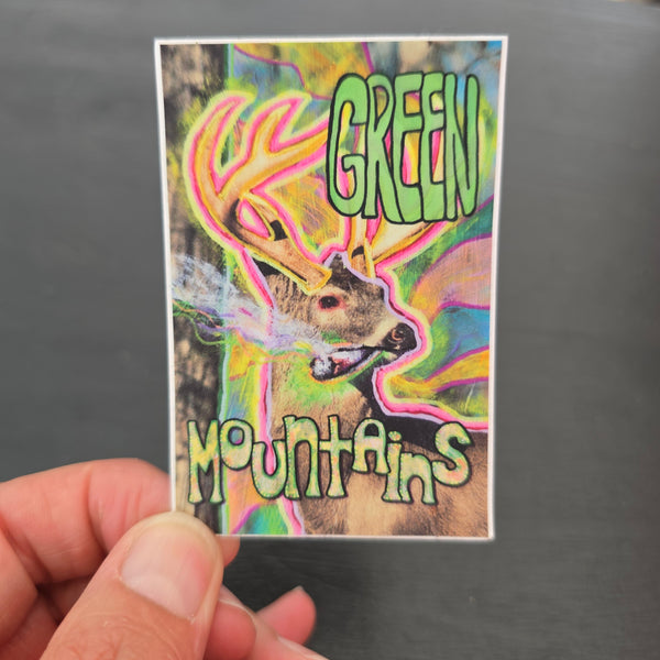 Green Mountains - Sticker
