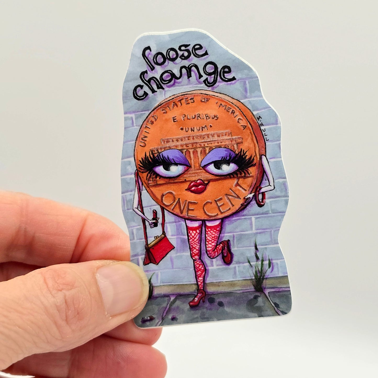 Loose Change - Sticker