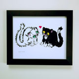 Love Cats - 8x10 Print