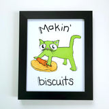 Makin' Biscuits - 11x14 Print