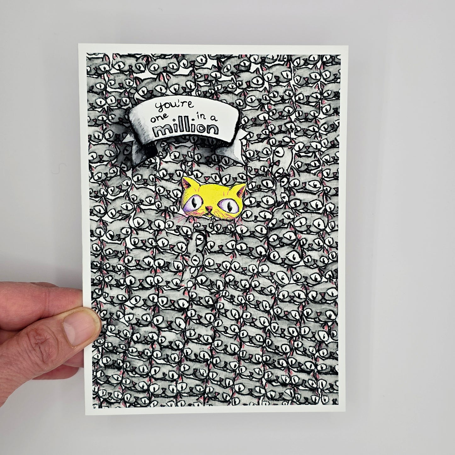 One in a Million - Greeting Card
