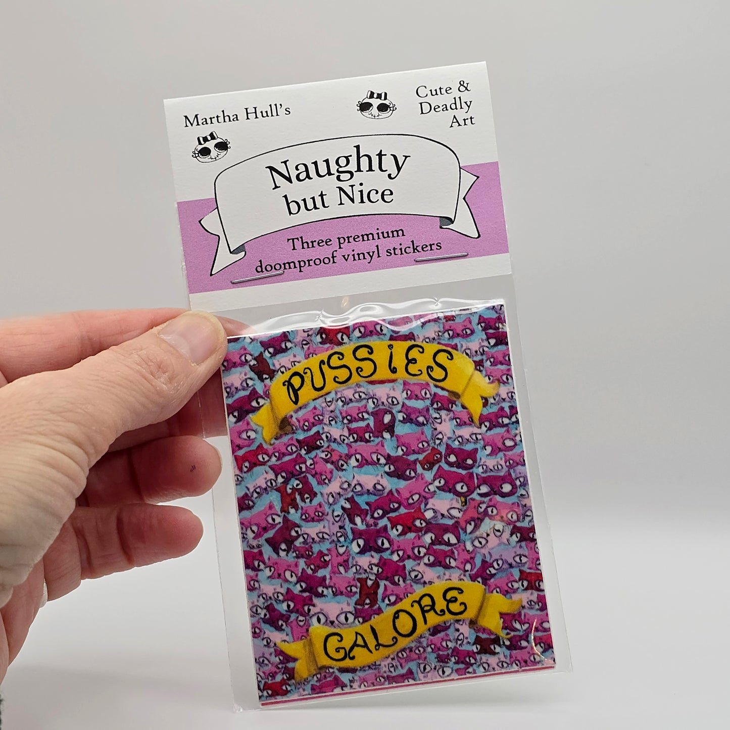 Naughty But Nice - Sticker Pack