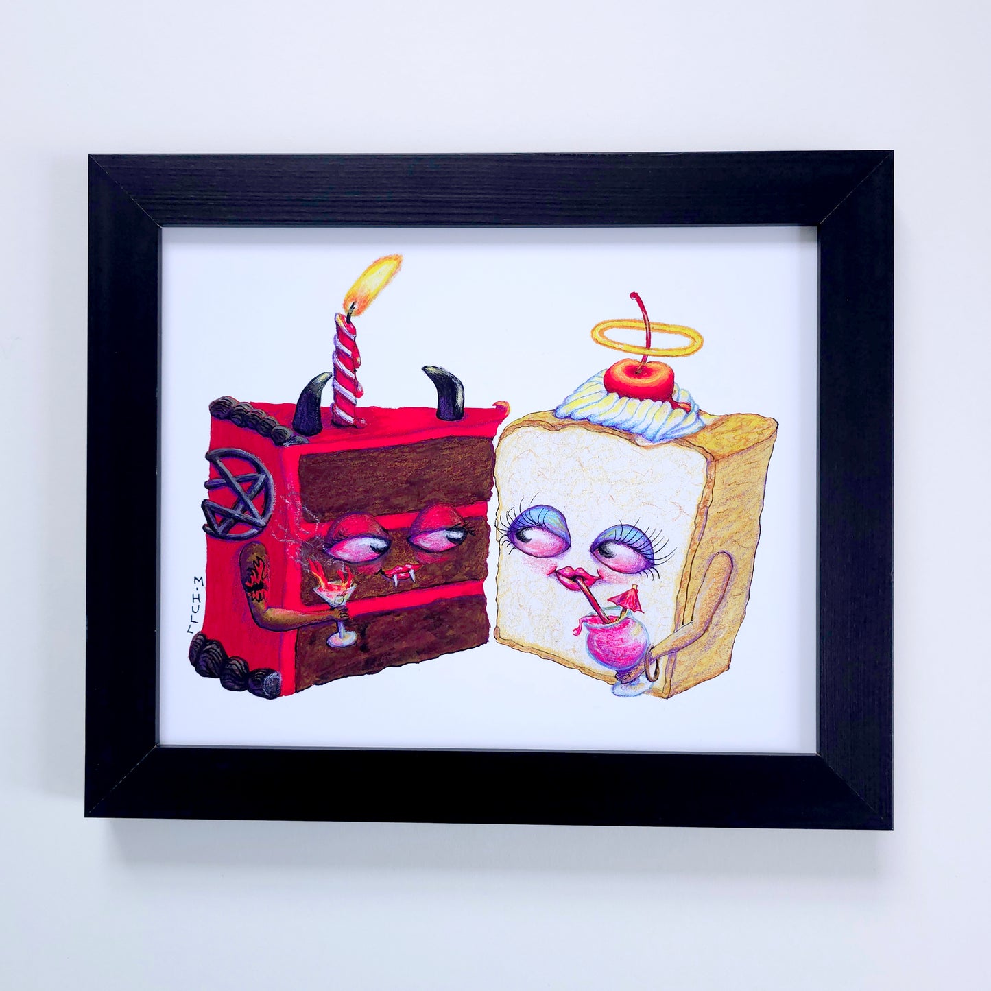 Opposites Attract - 8x10 Print