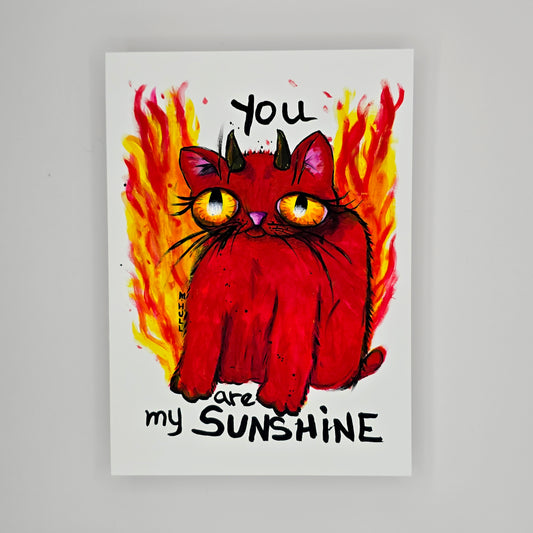 You are my Sunshine - Greeting Card